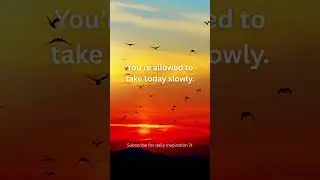 Morning Mindset 🌅 | No Rush Today
