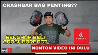 Review Crashbar Bag Viral Dari KENIDER || Walsh Trip Review