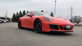 Certified Pre-Owned 2017 Porsche 911 Carrera 4 GTS in Lava Orange