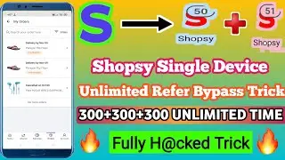 Shopsy refer and earn Single Device unlimited Trick-How to Ordef Free product from FLIPKART shopsy!!