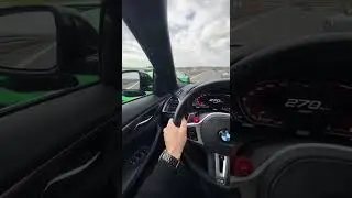 POV BMW M3 Competition Road Drive