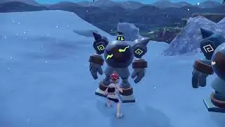 Shiny Golurk in Pokemon Violet (08/11/2024) Road to living Indigo Disk SHINY DEX 100/173