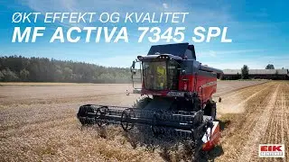 MF Activa S - Den ultimate skurtreskeren for allsidig og effektiv innh&oslash;sting