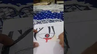sasuke Uchiha eyes drawing #30days eyes challenge part 1
