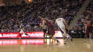UNI men's basketball: Missouri State at UNI - Seth Tuttle score - MSU 27-26 12:27 2nd half