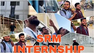 First Internship In SRM || Event going In College