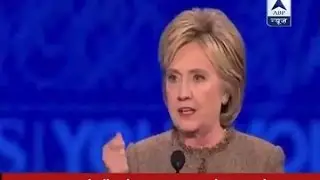Hiliary lost against Obama as she took bathroom break during debate, says Donald Trump