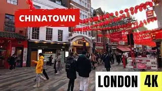 LONDON, UK 🇬🇧 [4K] London's Chinatown &mdash; Walking Tour
