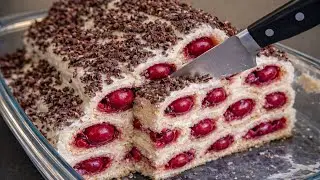 Der legendäre Kirschkuchen unter dem Schnee – probieren Sie ihn selbst!