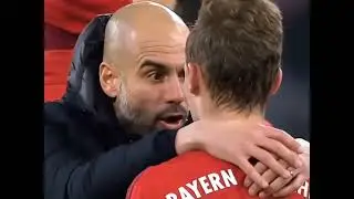 Pep Guardiola trying to convincing meme template