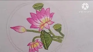 ✨🔥Free ( Class : 38 ) Fabric Painting course for beginners || #Pichwai art #fabricpainting #classes