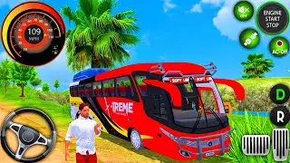 US Passenger Bus Coach Driver - US City Passenger Bus Game 3D - Android Gameplay 