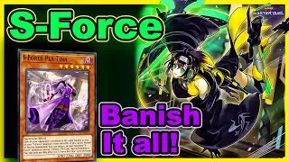 S-FORCE! Banish the Meta with this fun control deck! Let's arrest some fools [Yu-Gi-Oh! Master Duel]