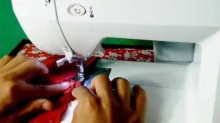 Como pregar ziper invisível usando calcador de uso geral