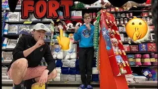 Double Decker Toilet Paper Fort Challenge! (Insane)