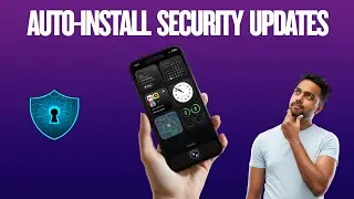 Как автоматически установить обновление безопасности на iPhone и iPad с iOS 26.1 или более поздне...
