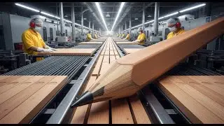 How Pencils Are Made: From Cedar Wood to Writing Instrument | Start to Finish