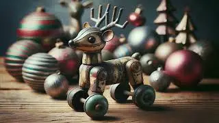 Serene Minimalist Christmas Art in 4K A Calming Ambient Soundscape Experience