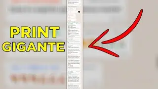 Como tirar print gigante em celular Xiaomi #Shorts