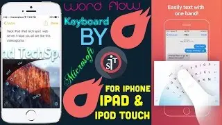 Word Flow Review: The one-handed keyboard for   iPhone