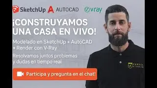 Parte 32 | Ultimos detalles y render | SketchUp + V-Ray + Vantage