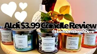 Aldi Candle Review  $3.99