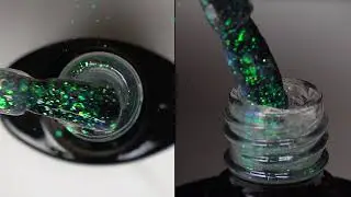 Testing a Gel Nail Kit from AMAZON, Glitter Gel Polish