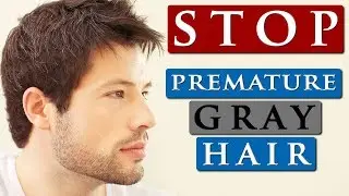 How to PREVENT premature GRAY HAIR | 4 GRAY HAIR TIPS