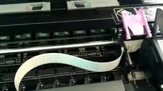 Hp inkjet 4535 tricolor printer cartridge assembly &d dissembling