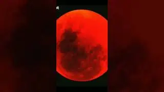 Red Moon🌚🌑 #moon #aesthetic #stay #blink #monstiez
