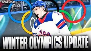 2026 Winter Olympics UPDATE: USA Men's Hockey DESTROYS Latvia, Chloe Kim falls short of three-peat