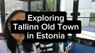 Exploring Tallin  Old Town Estonia July 2024