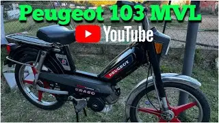 ⚫️PEUGEOT 103 MVL de 1992 - LE CYCLOMOTEUR LE PLUS VENDU DANS LE MONDE !