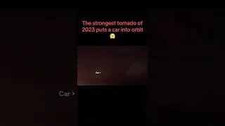 Tornado swings car around, 2023 Rolling Fork MS EF4