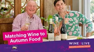 Autumn Sipping with Oz Clarke & Tom Surgey: Matching Wine to Autumn Food #winetasting