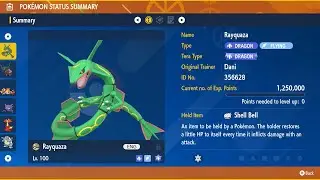 Rayquaza (Any NPCs) - Solo #2 - 7 Star Roaring Moon Raid - Pokemon Scarlet