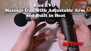 Kica EVO Massage Gun with Adjustable Arm and Built in Heat REVIEW