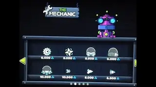 Unlocking The Mechanic Shop in Geometry Dash