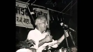 Raag Jayjaywanti and Dadra - Vasantrao Deshpande