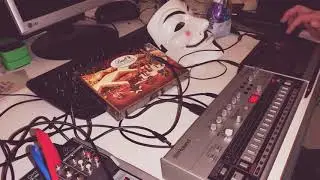 Roland Tr06 Drumatix & Uno Synth Electro Space Live Jam #lockdown