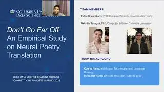 Don&rsquo;t Go Far Off: An Empirical Study on Neural Poetry Translation