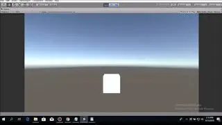 Unity Tutorial - rotating cube (Gameobjects, C#)