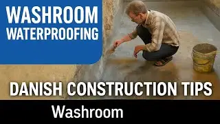 Washroom Waterproofing///Waterproofing Installation Work Waterproofing 