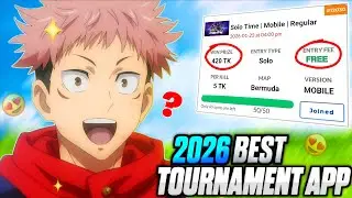 Best Free Fire Tournament App 2026 | How to play Free Fire E-Sports Tournament every day?✅