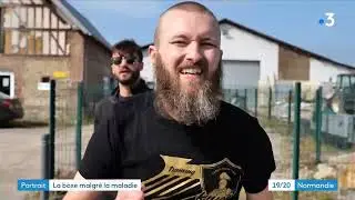 Reportage de France 3 Normandie avant mon combat.