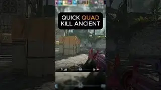 QUICK QUAD KILL ANCIENT!!! #cs2 #FYP #cs2moments #cs2clips #cs2clutch