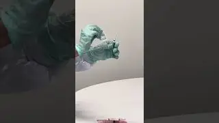 Drawing medication from an ampule