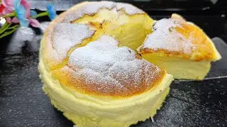 Souffle Yoghurt Cake | Soft and Fluffy Yogurt Cake Recipe | NA Kitchen..