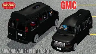Mod BUSSID - GMC SAVANA VAN EXPLORER 2014