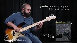 Fender American Original 50s Precision Bass — это именно тот бас, который вы ищете